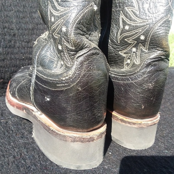 Lucchese 2000 Ostrich Women's Western Boots 9.5B - Picture 6 of 8